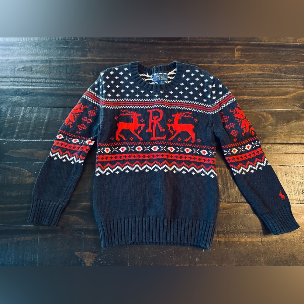 Polo Ralph Lauren Reindeer Intarsia Sweater 5